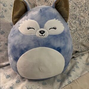 12 inch Melani the fox Squishmallow Blue and White Fox Stuffed Animal